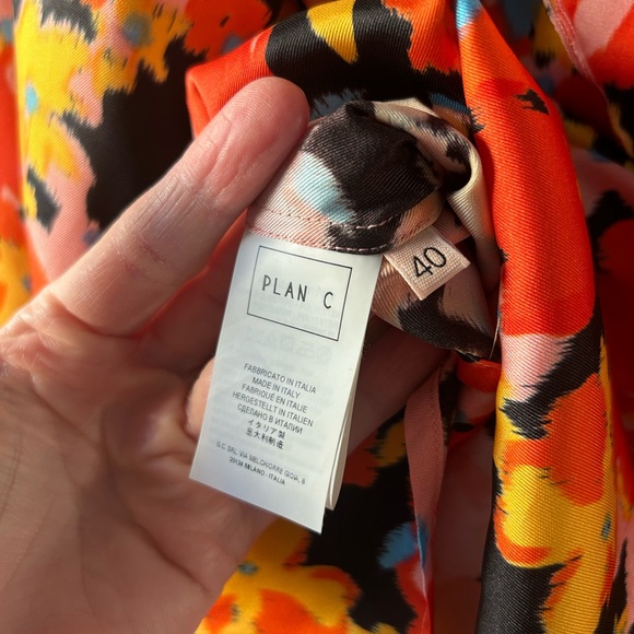 Plan C multi color printed maxi dress - Picture 5 of 6